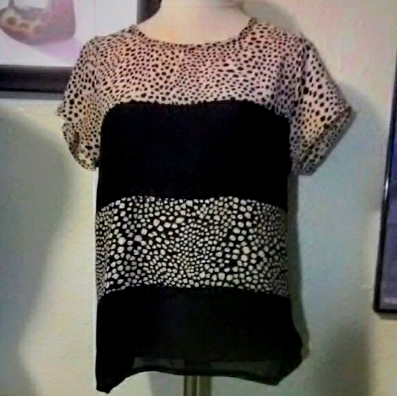 Animal print Claudia Richard Blouse - Picture 2 of 11